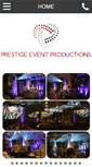 Mobile Screenshot of prestigeeventpros.com